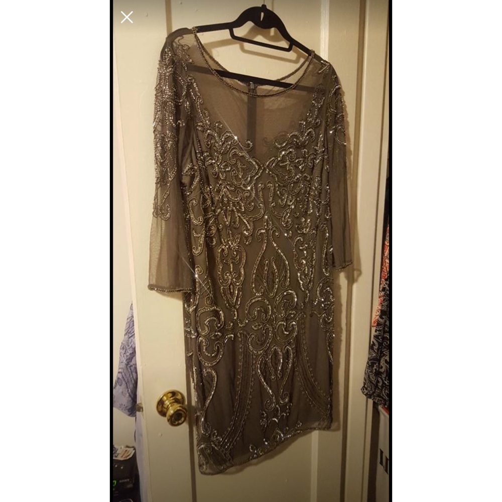 Embellished cocktail dress